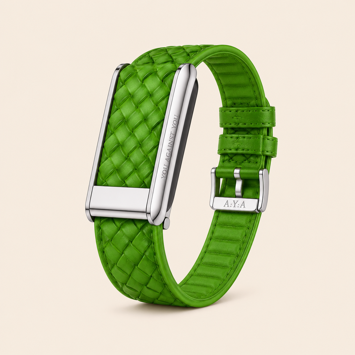 The Weave — Woven Leather Whoop Band