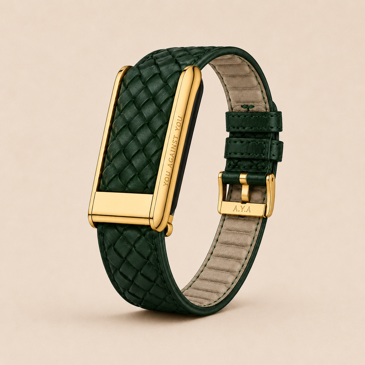 The Weave — Woven Leather Whoop Band